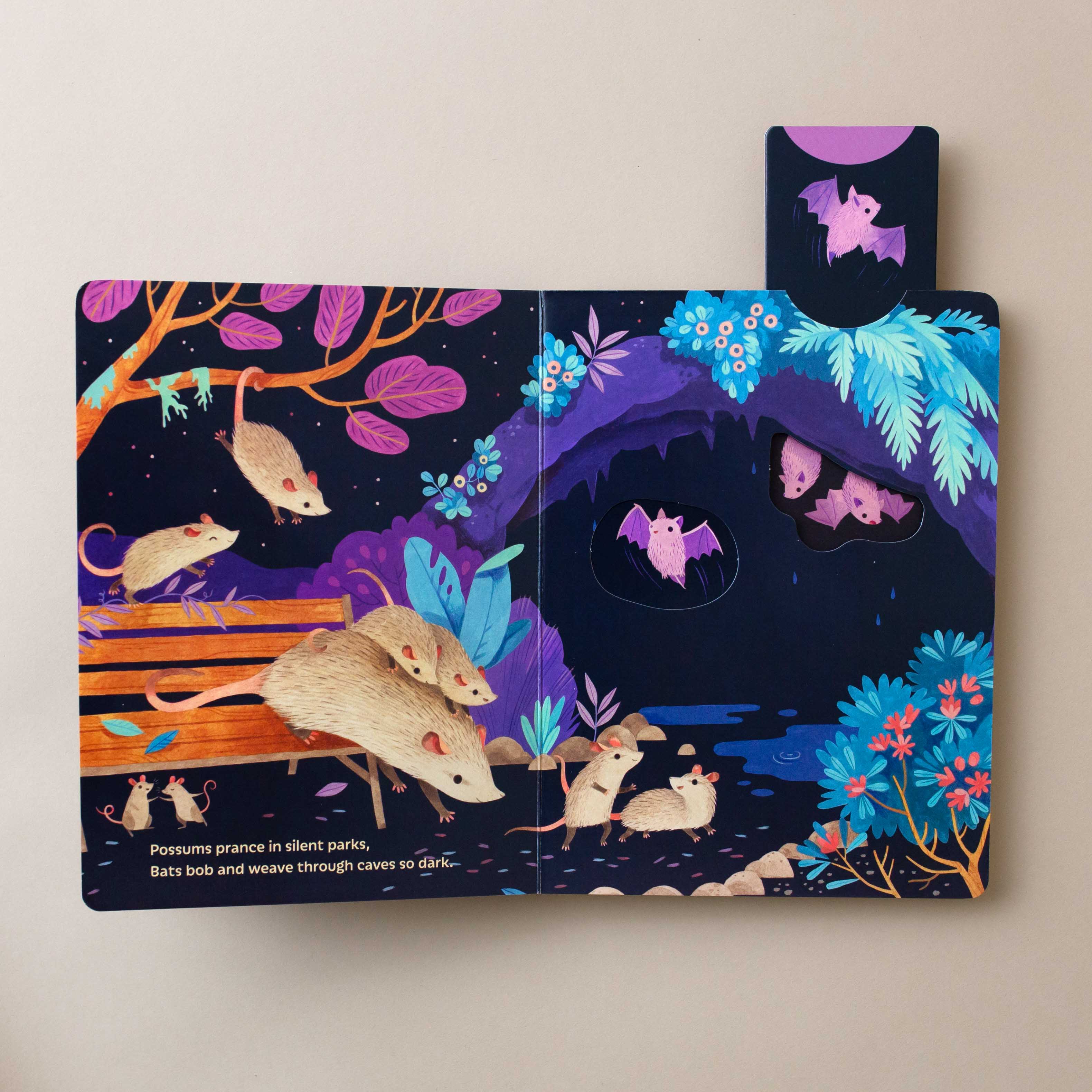 interior-page-with-interactive-tab-pulled-to-show-bat-illustration