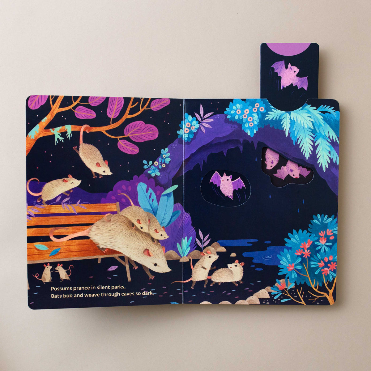 interior-page-with-interactive-tab-pulled-to-show-bat-illustration