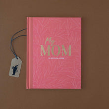 Load image into Gallery viewer, pink-book-cover-with-golden-letters-and-floral-pattern