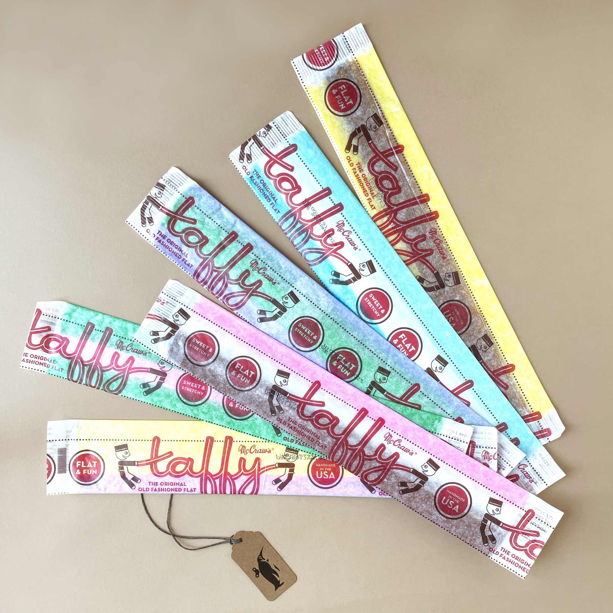 Old Fashioned Flat Taffy | Assorted - Food - pucciManuli