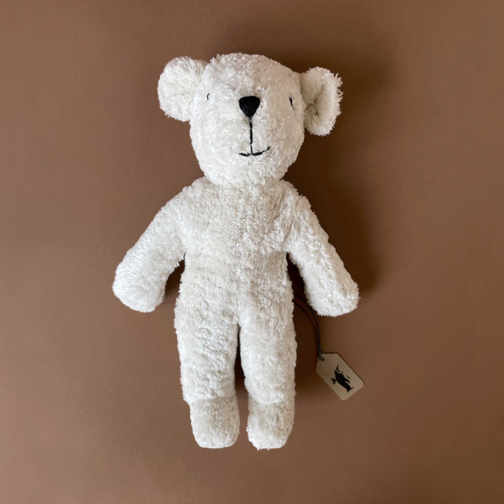 Organic Cotton Bear | White - Stuffed Animals - pucciManuli