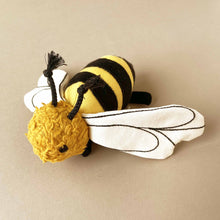 Load image into Gallery viewer, Organic Cotton Bumble Bee Rattle - Baby (Rattles/Teethers) - pucciManuli