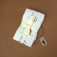 Load image into Gallery viewer, organic-cotton-burpie-set-vintage-ski