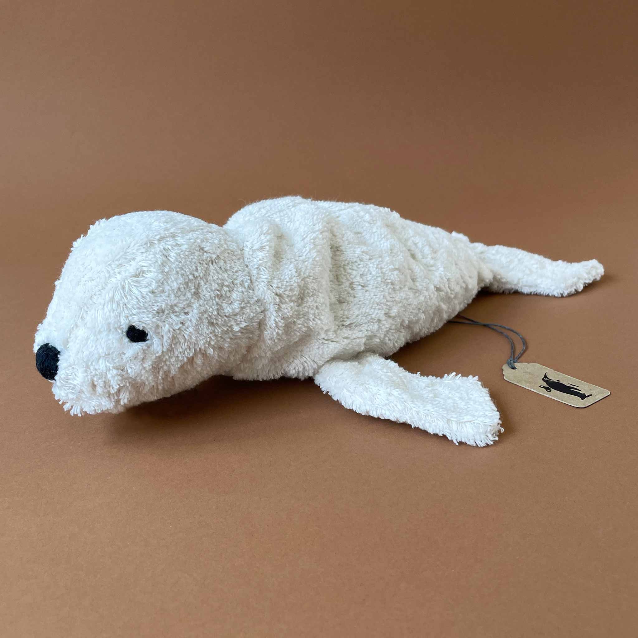 Organic Cotton Warming Seal | White - Baby (Accessories) - pucciManuli