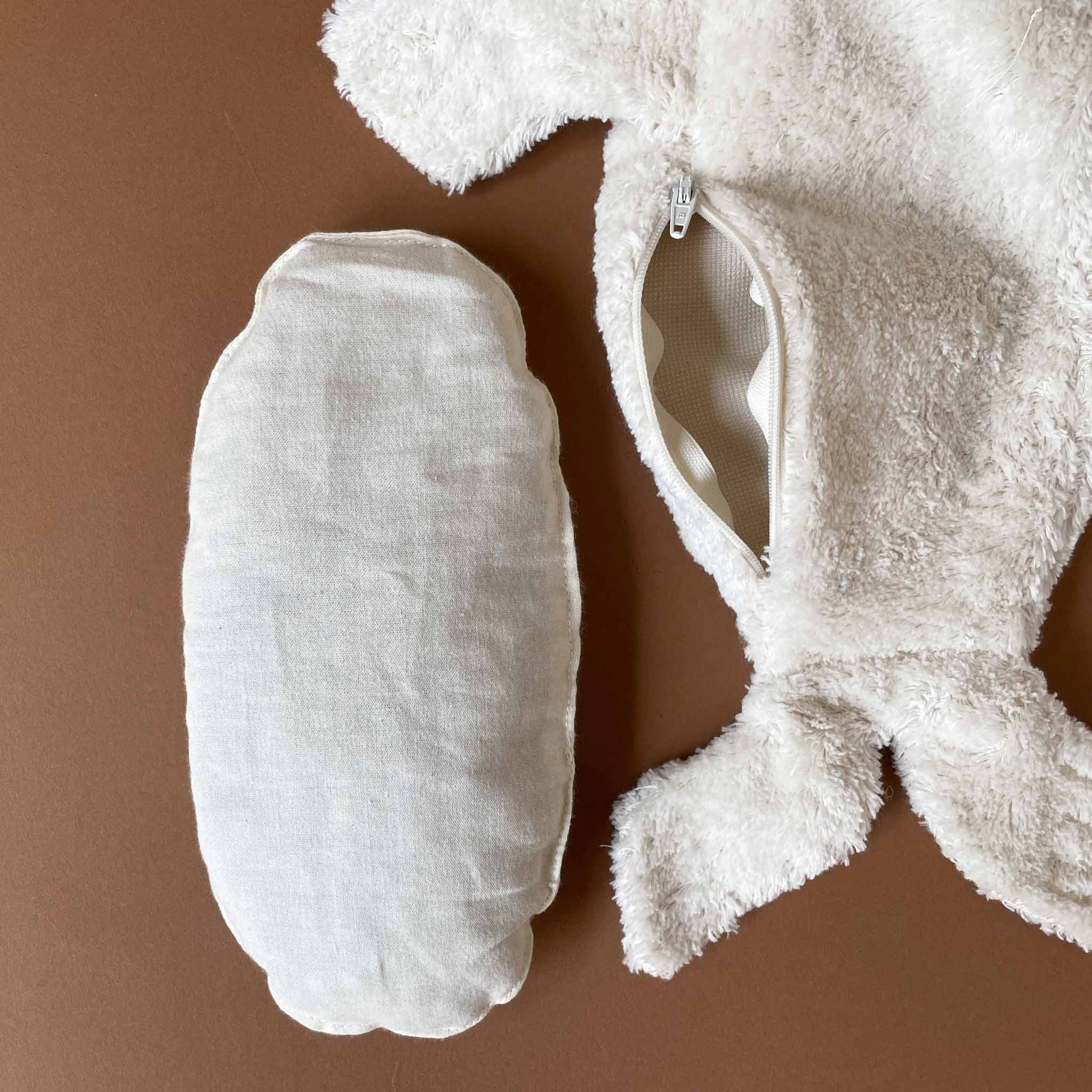 Organic Cotton Warming Seal | White - Baby (Accessories) - pucciManuli