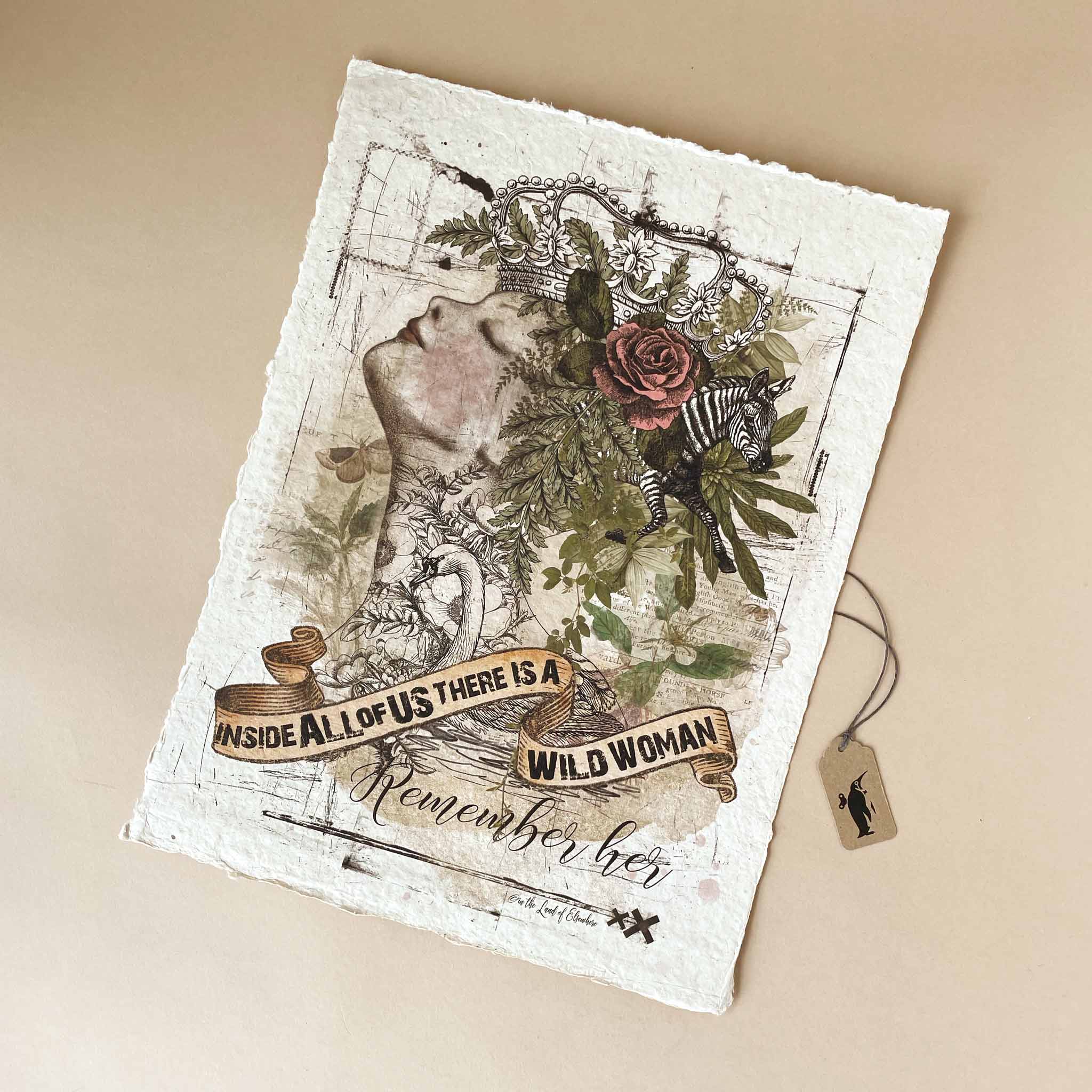 Paper Print | Wild Woman - Home Decor - pucciManuli