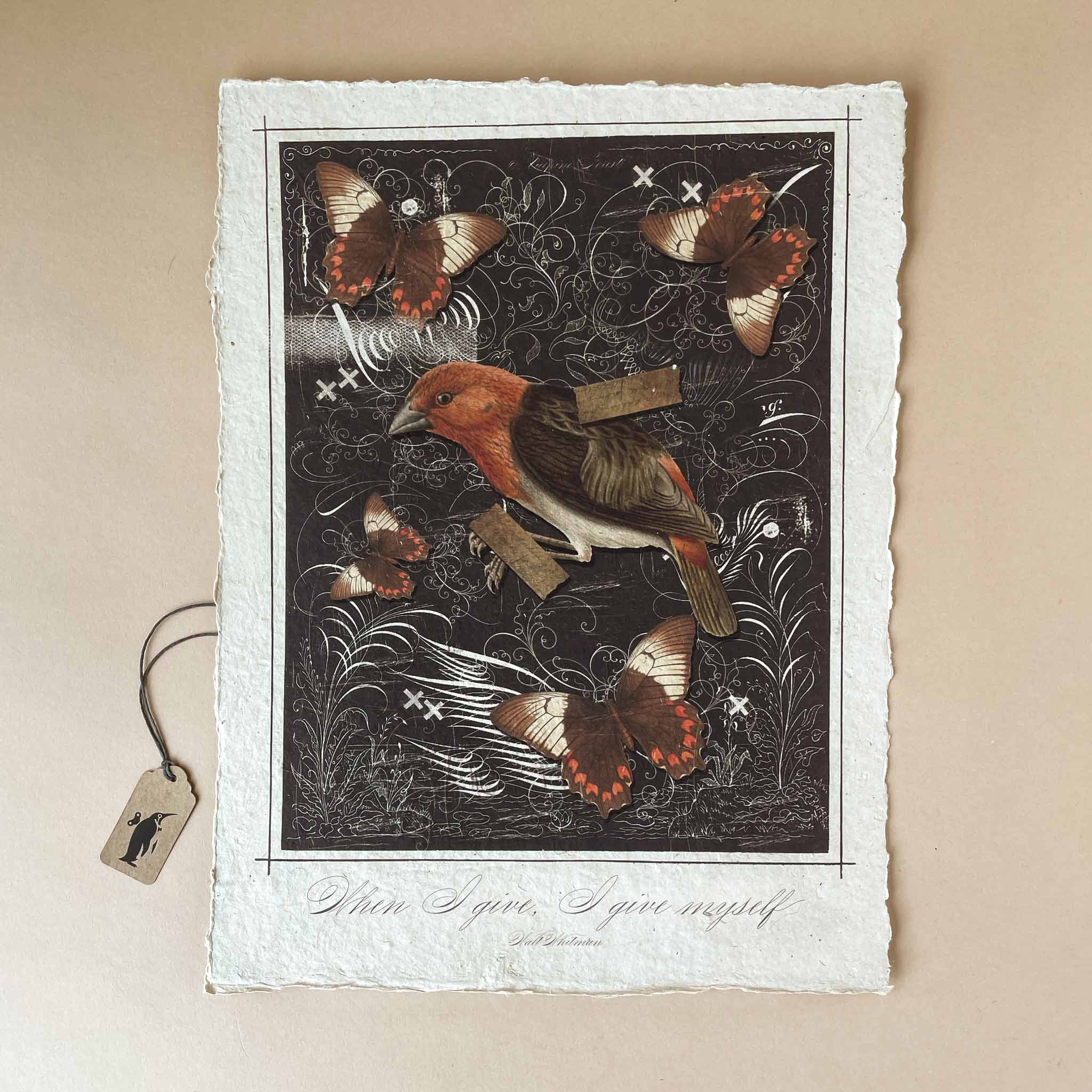 Paper Print | I Give Myself - Home Decor - pucciManuli