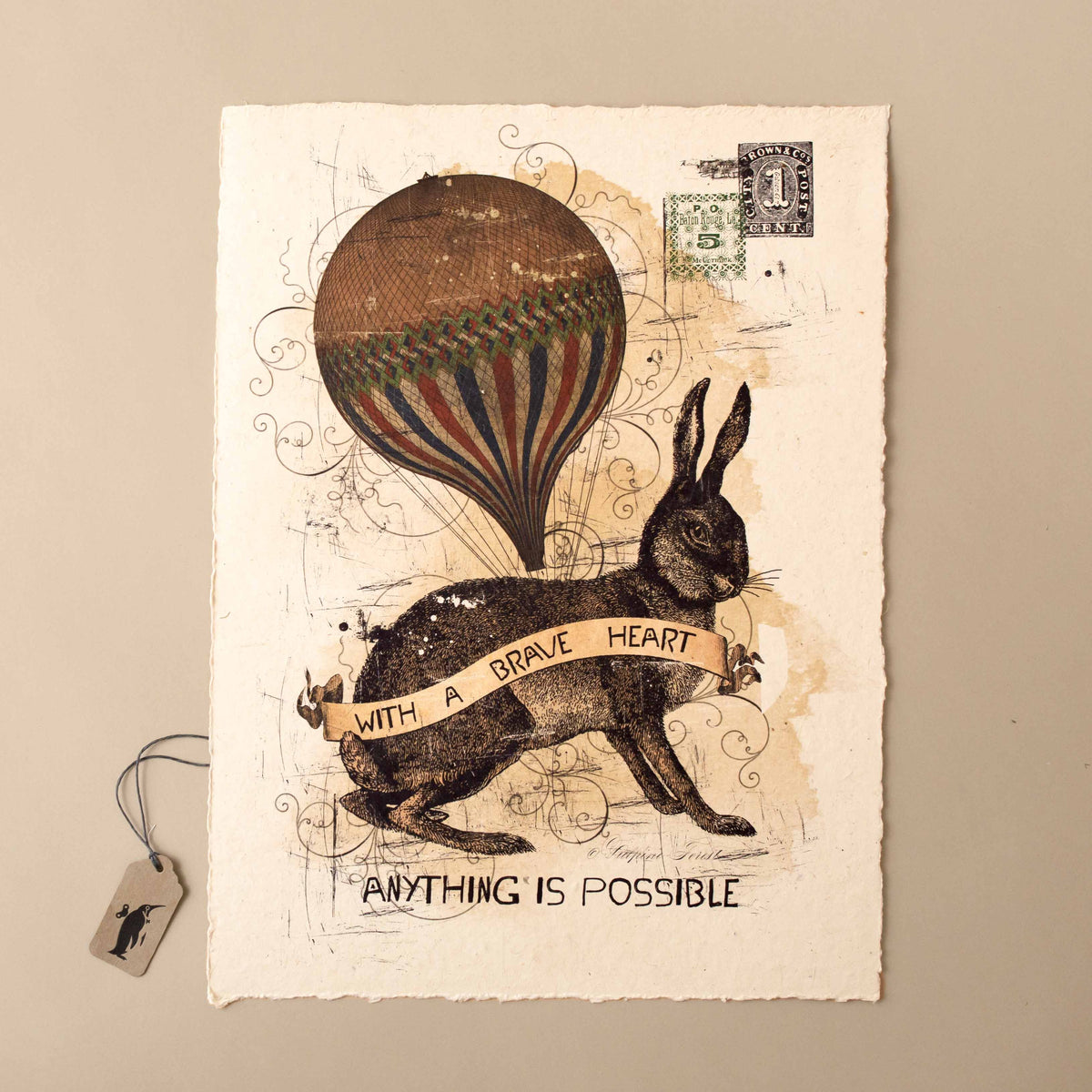 Paper Print | Brave Heart - Home Decor - pucciManuli