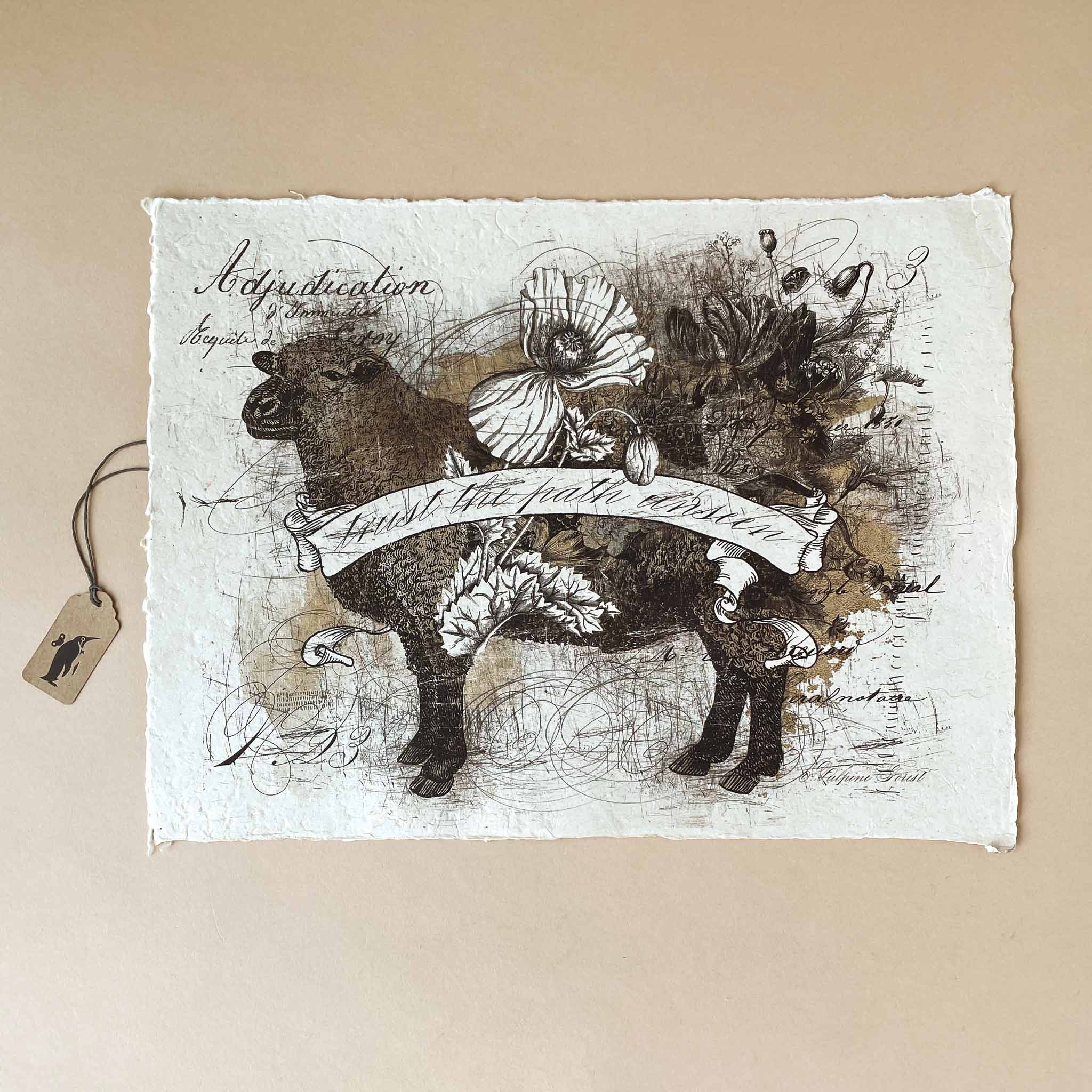 Paper Print | The Path Unseen - Home Decor - pucciManuli