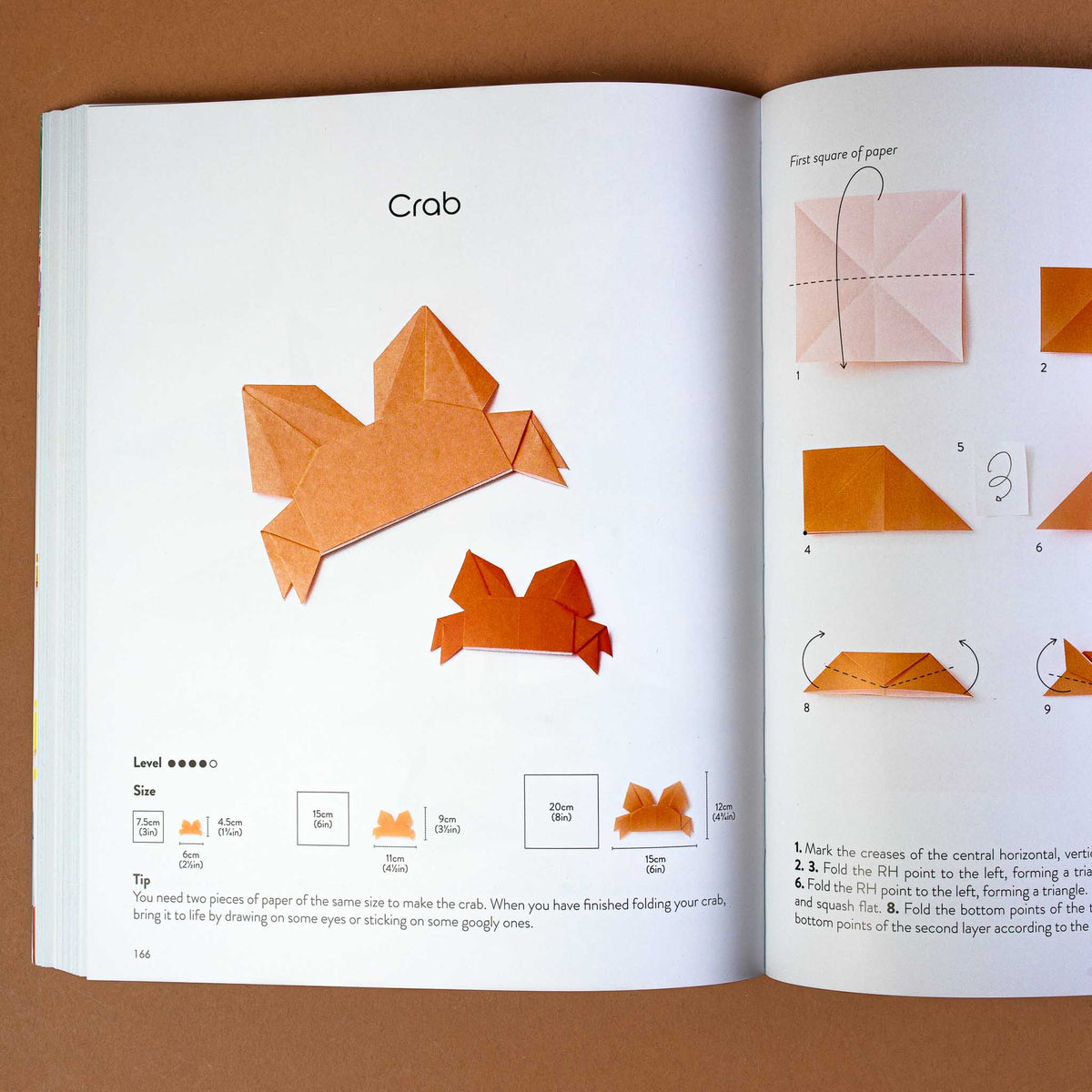 How to make an origami book 