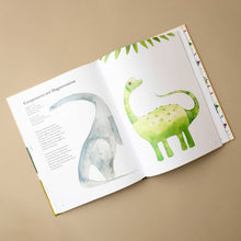 Load image into Gallery viewer, inside-page-of-watercolor-dino-illustrations-and-information