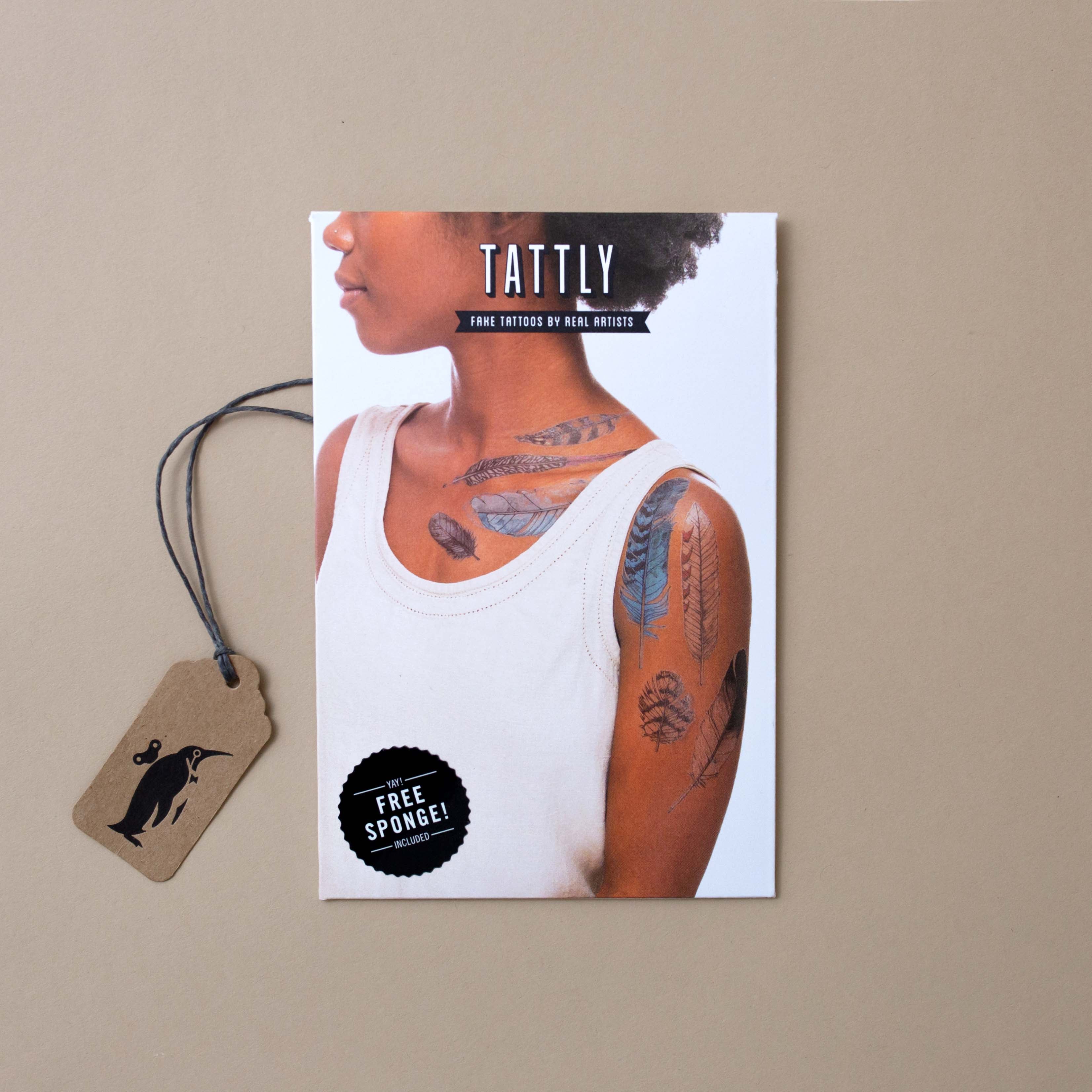 watercolor-style-feather-temporary-tattoo-set