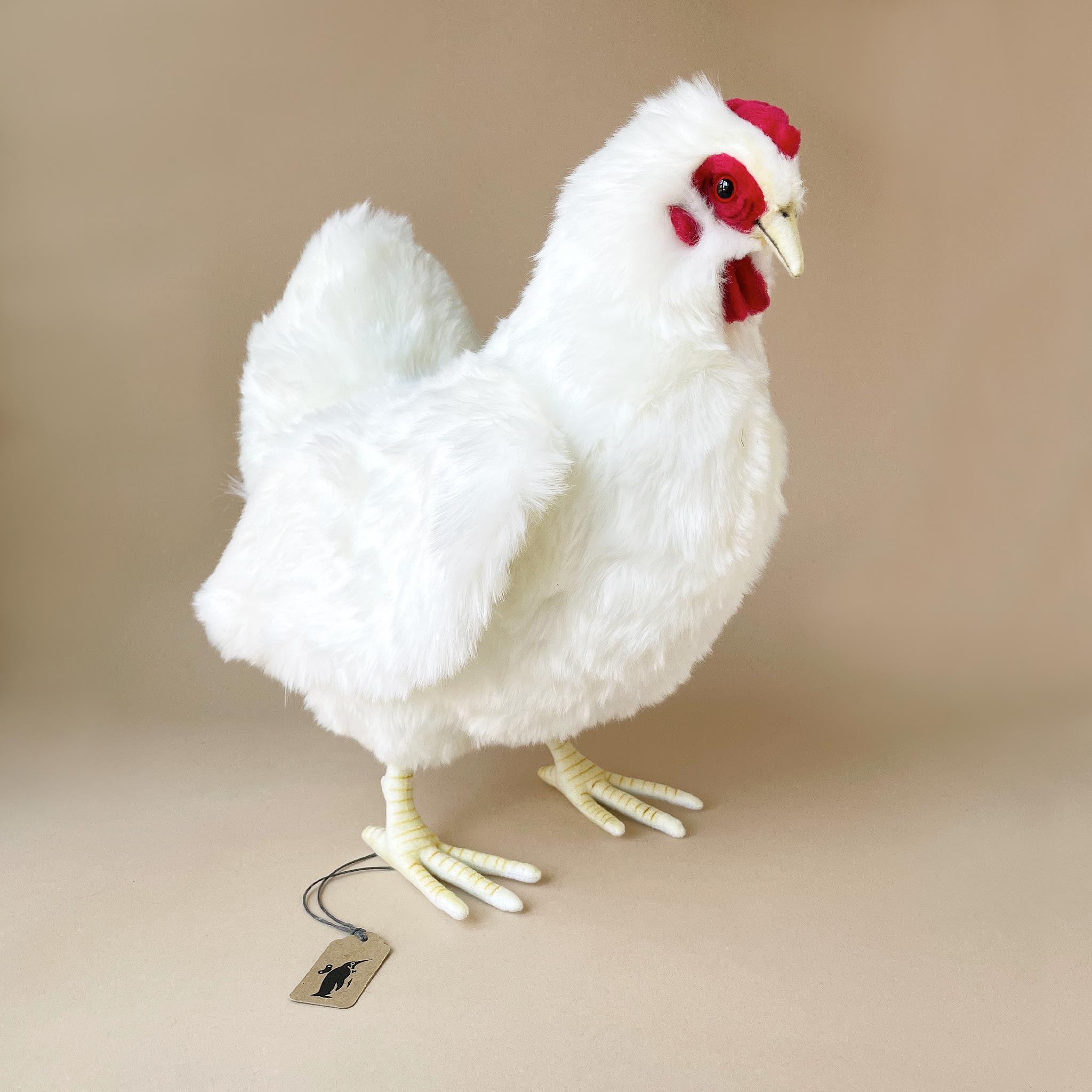 White Hen - Stuffed Animals - pucciManuli