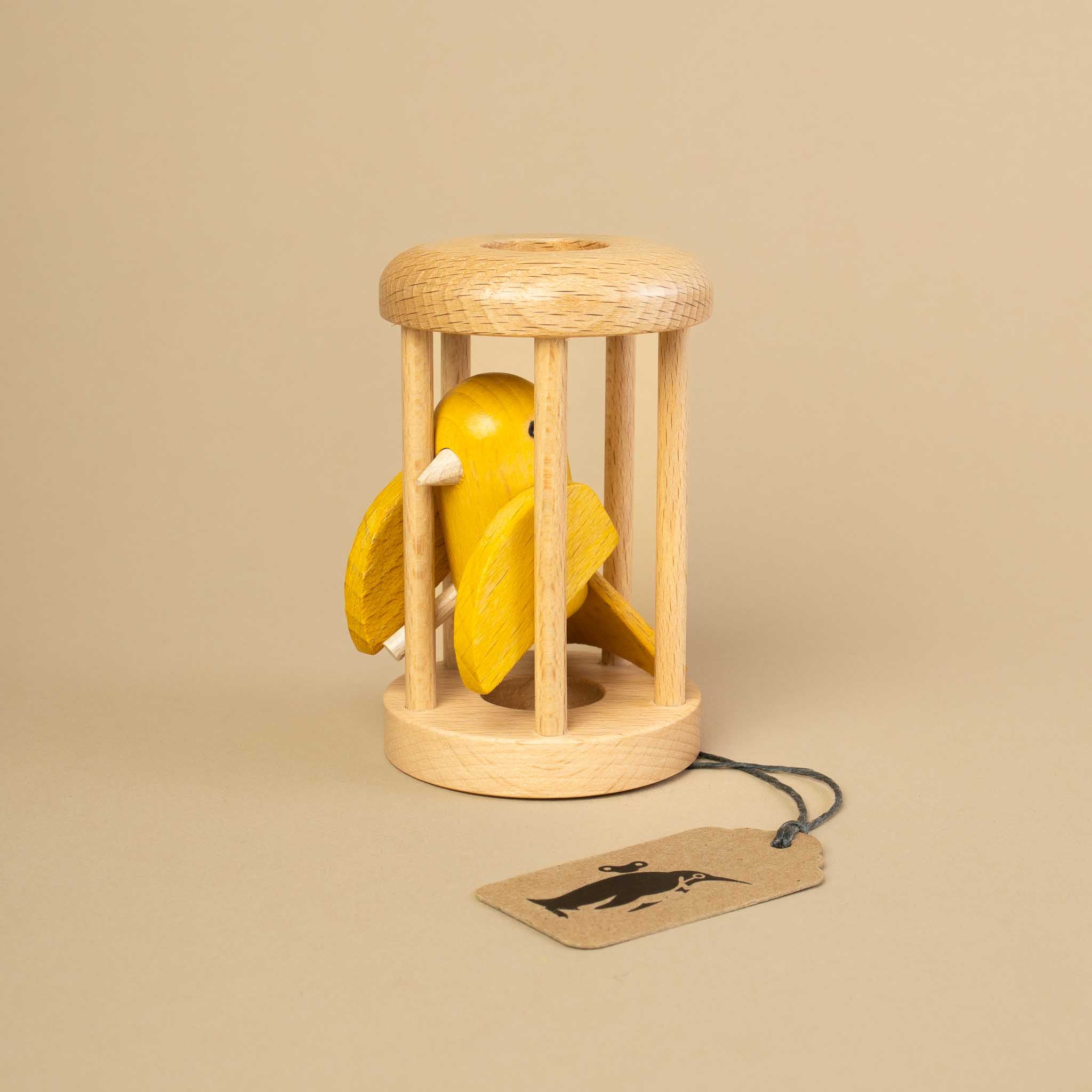 Wooden Canary Puzzle