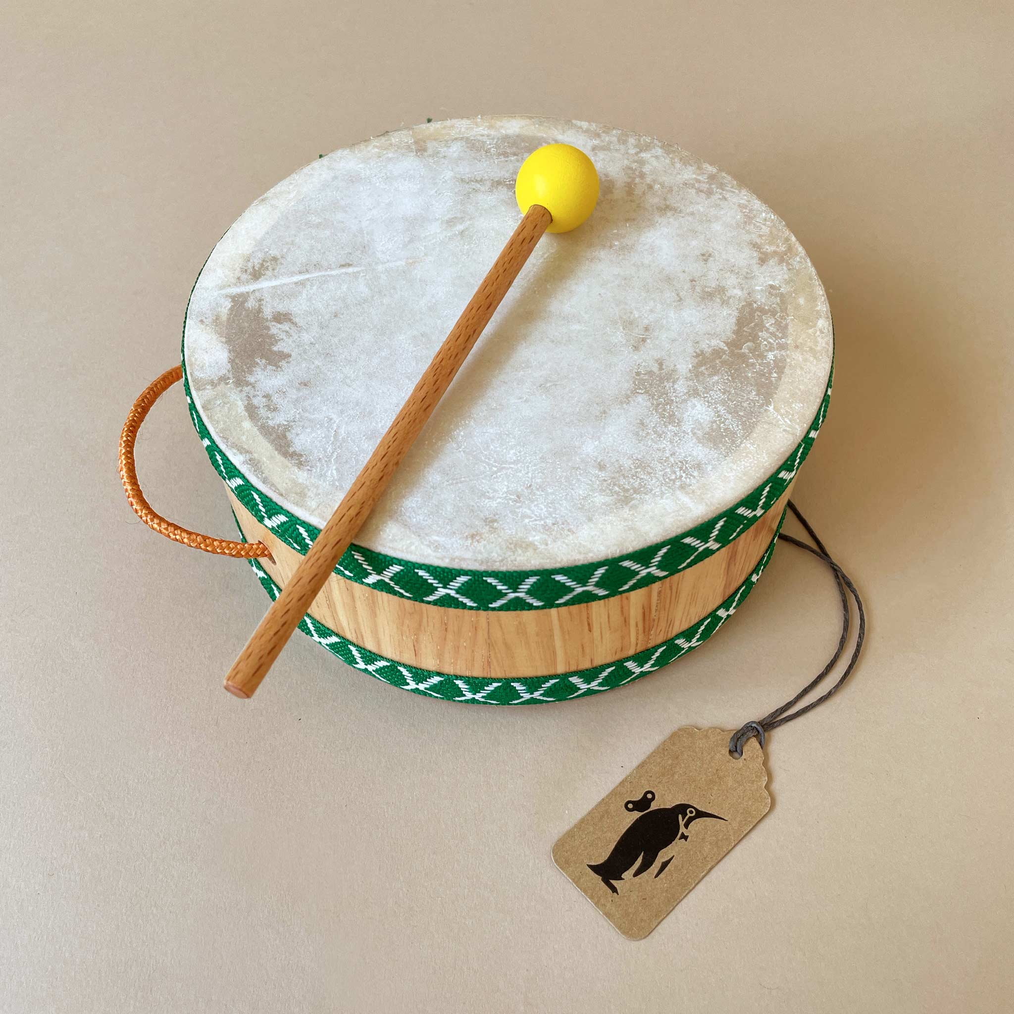 Wooden Tom Tom Drum - Music - pucciManuli