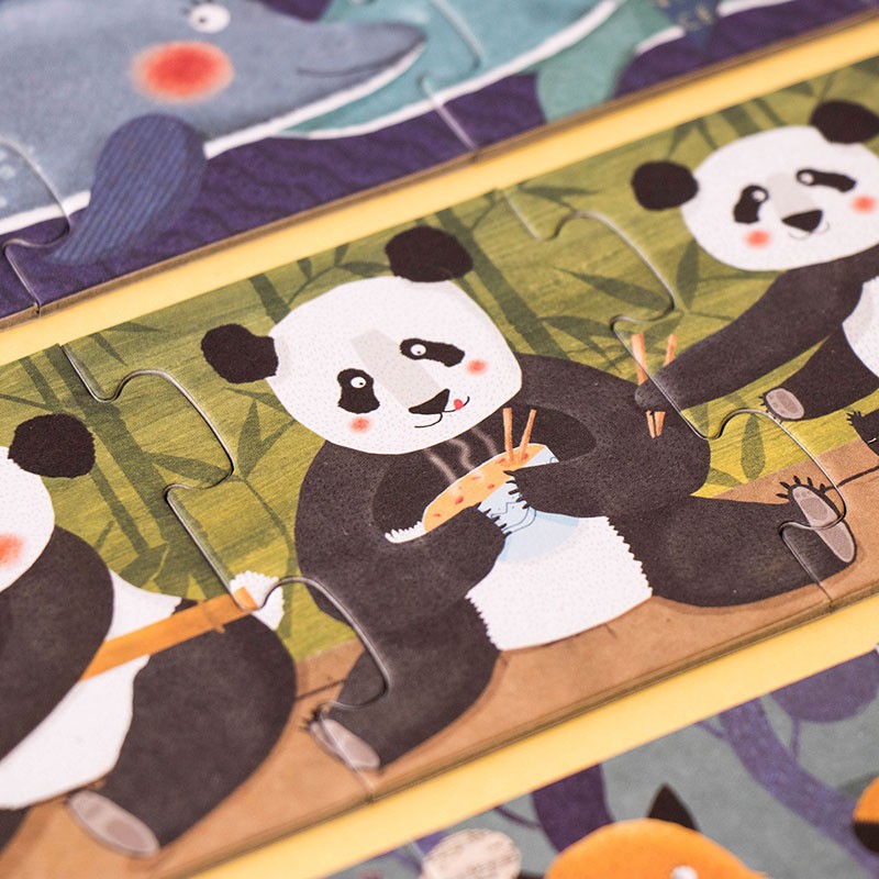 10 Penguins Progressive Puzzle