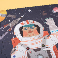 Load image into Gallery viewer, 36-piece-pocket-puzzle-astronaut-close-up