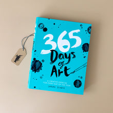 Load image into Gallery viewer, 365-days-of-art-book-blue-cover