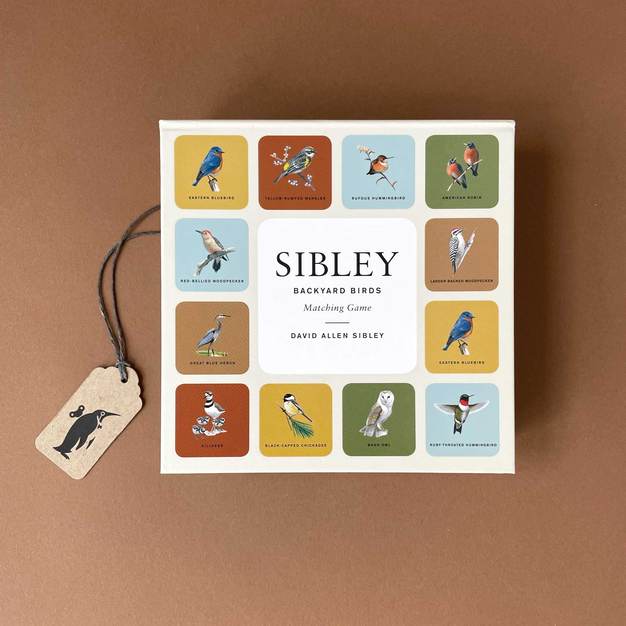 Sibley Backyard Birds Matching Game
