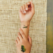 Load image into Gallery viewer, Critters Temporary Tattoo Sheet