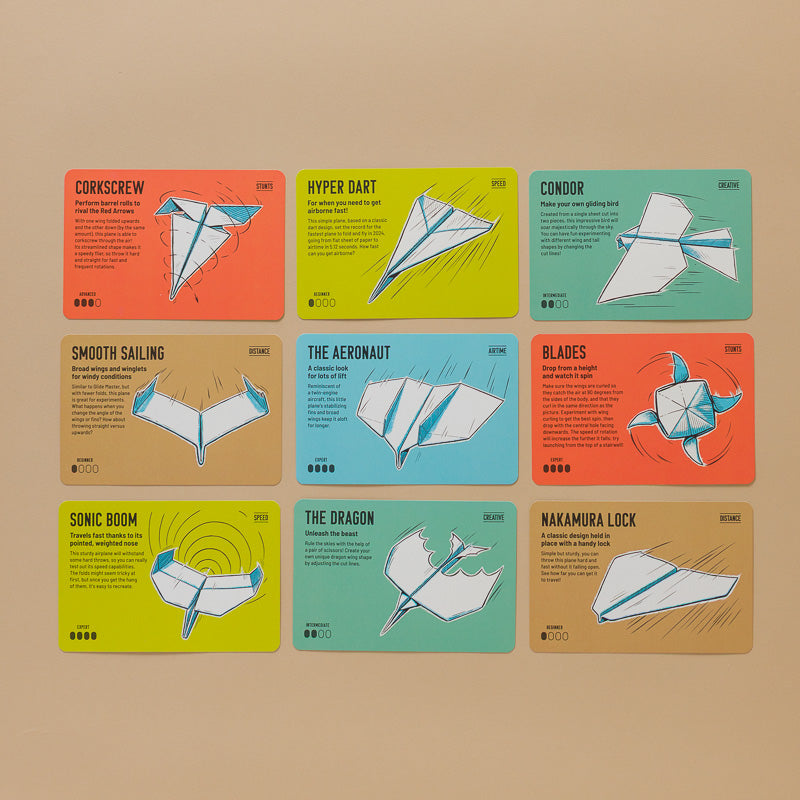 High-Flyers paper airplane kit