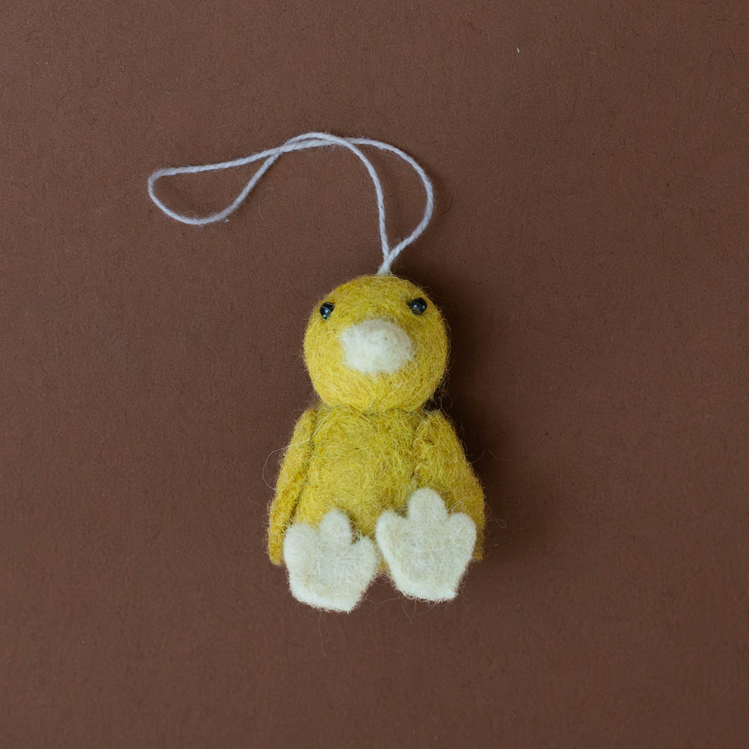 felted-duck-chick-ornament-yellow
