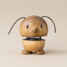 Load image into Gallery viewer, Wooden Hoptimist Dog | Small - Oak