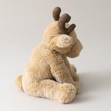 Load image into Gallery viewer, Roni-red-nosed-Reindeer-sitting-back-and-tail