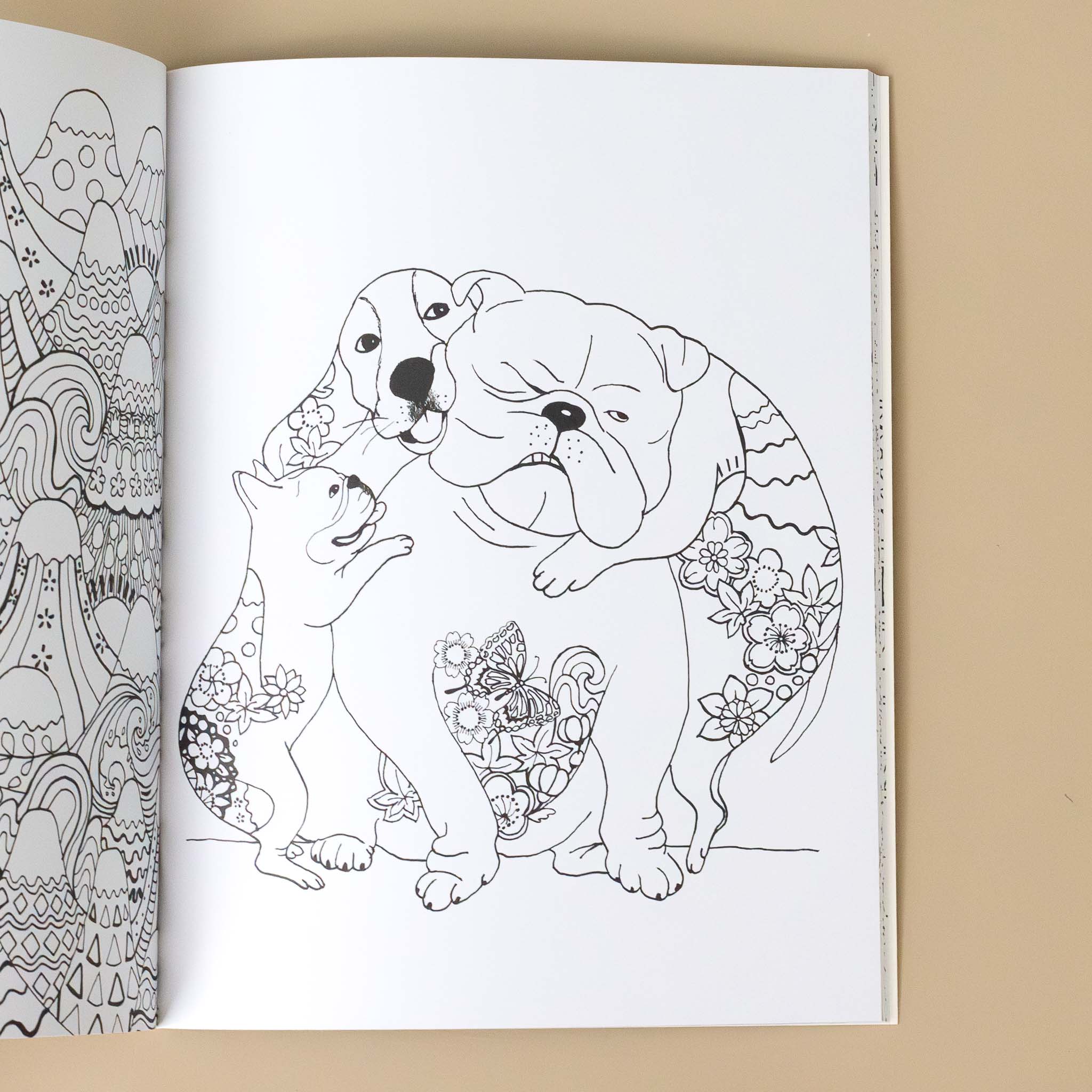 A Million Dogs Coloring Book