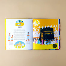 Load image into Gallery viewer, interior-section-titled-hajj-with-illustration-and-text