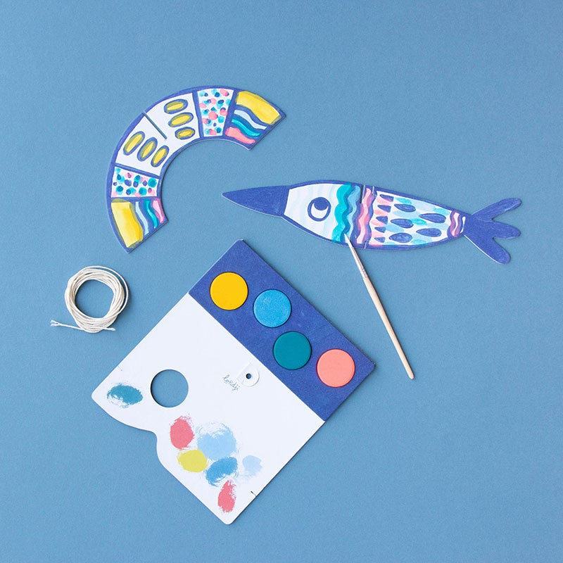 al-mare-arts-and-crafts-kit-example-painted-fisn