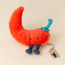 Load image into Gallery viewer, amuseable-red-chilli-pepper-stuffed-toy