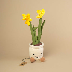 daffodil-glowers-in-a-stuffed-flowerpot-with-smiley-face