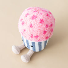 Load image into Gallery viewer, pink-amuseable-gelato-stuffed-toy-with-striped-cup-and-waffle-boots