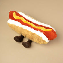 Load image into Gallery viewer, detail-of-hot-dog-stuffie