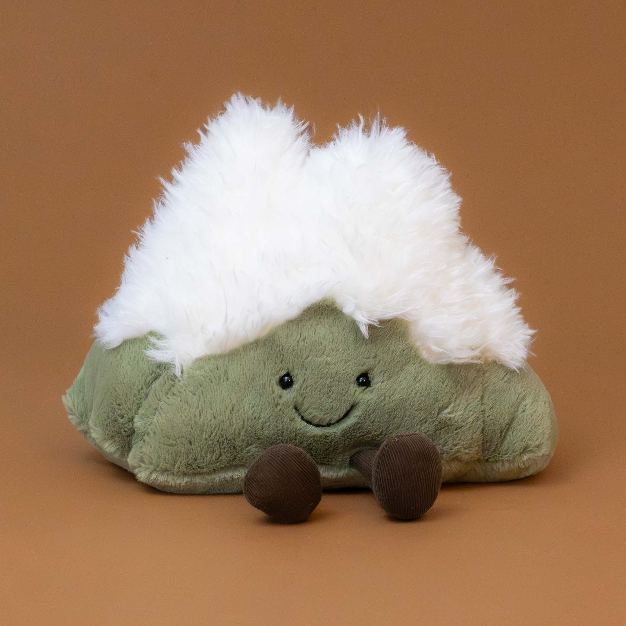 amuseable-green-mountain-with-white-fur-top-stuffed-toy