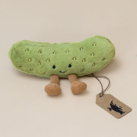 green-amuseable-pickle-stuffed-toy