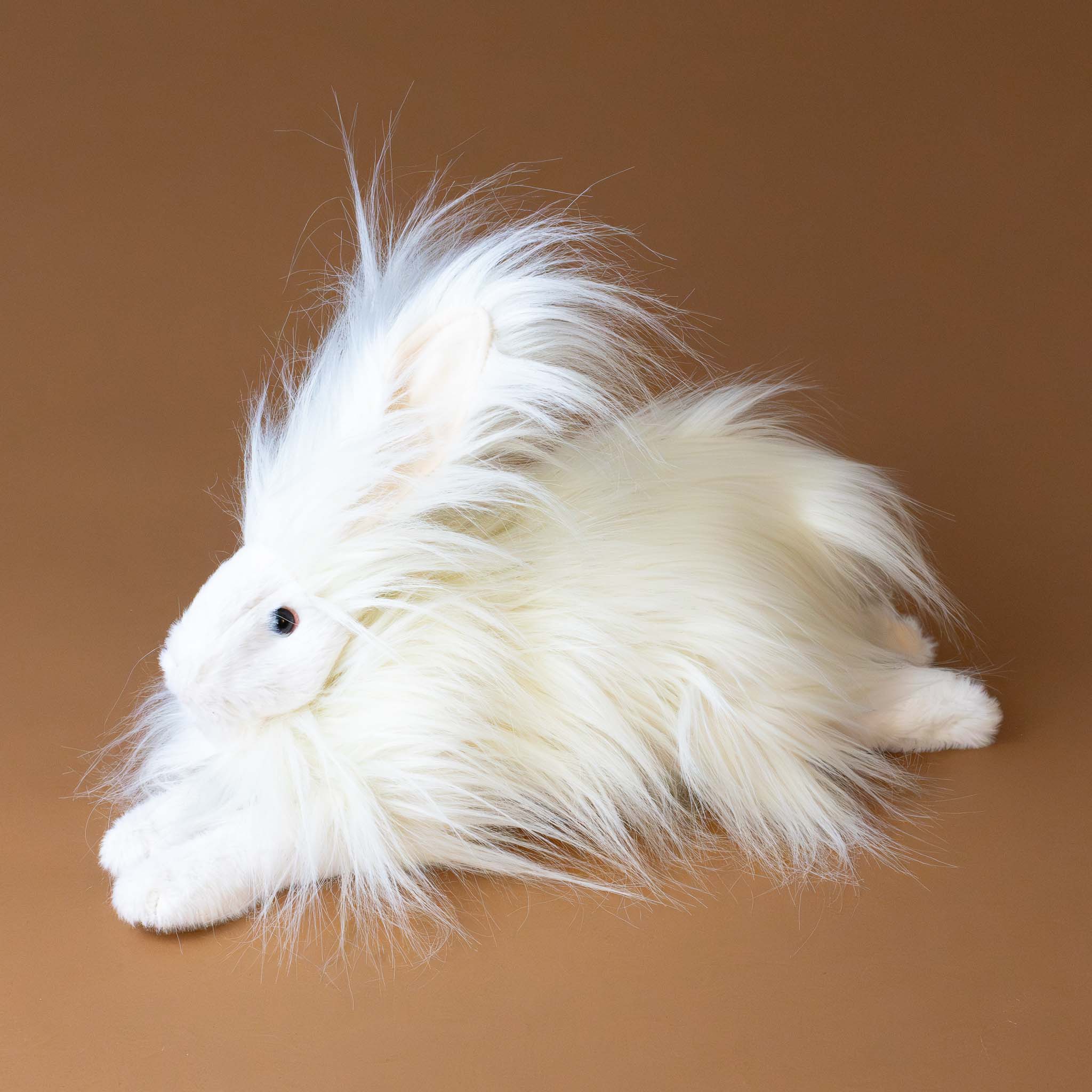 white-long-haired-angora-rabbit-hand-puppet-side