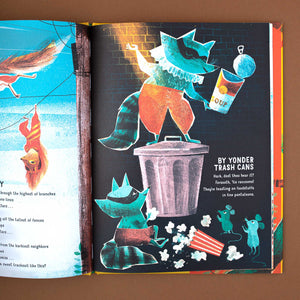 Racoons and mice from Animals in Pants Book by Suzy Levinson and Kristen and Kevin Howdeshell