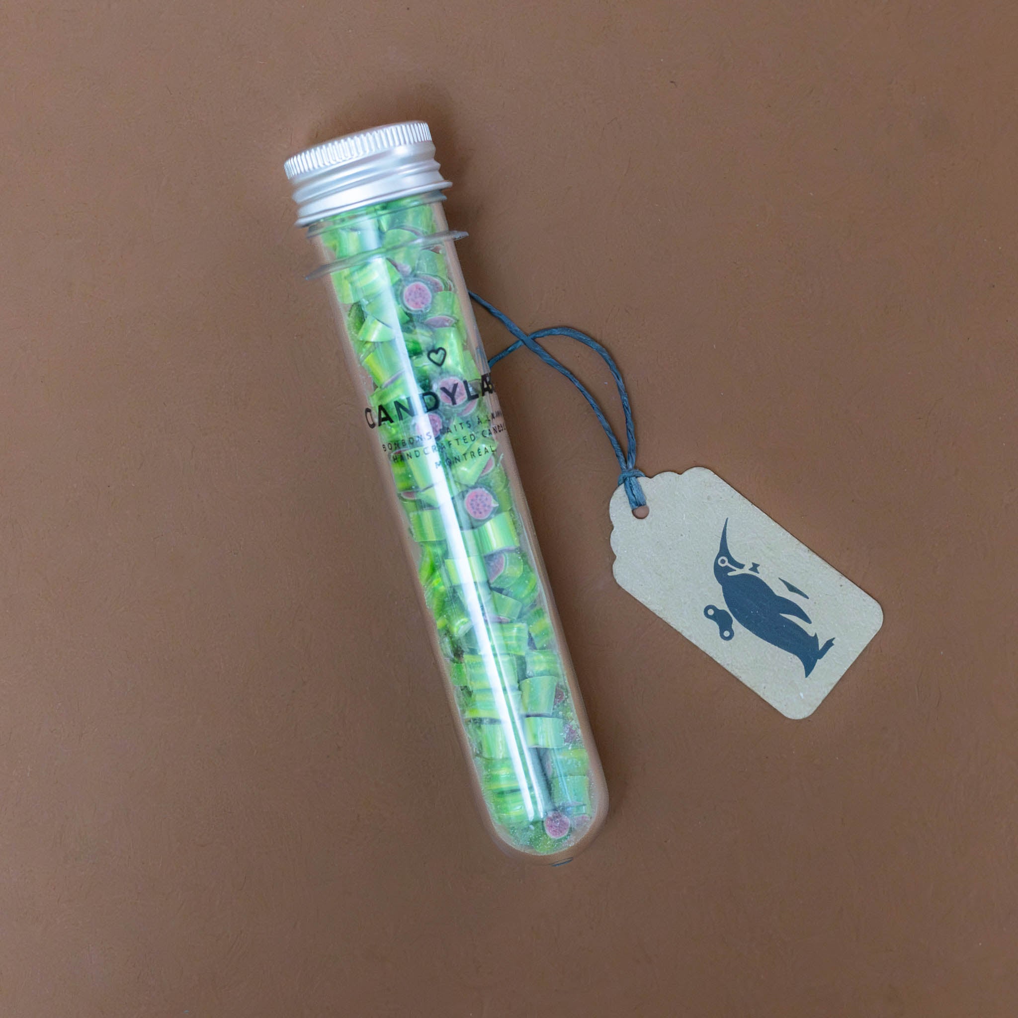 Artisanal Hard Candy Tube | Green Apple