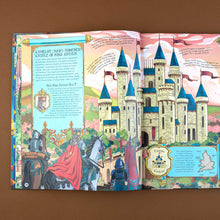 Load image into Gallery viewer, interior-page-detailing-camelot-king-arthur-and-illustrating-the-towered-castle-of-king-arthur