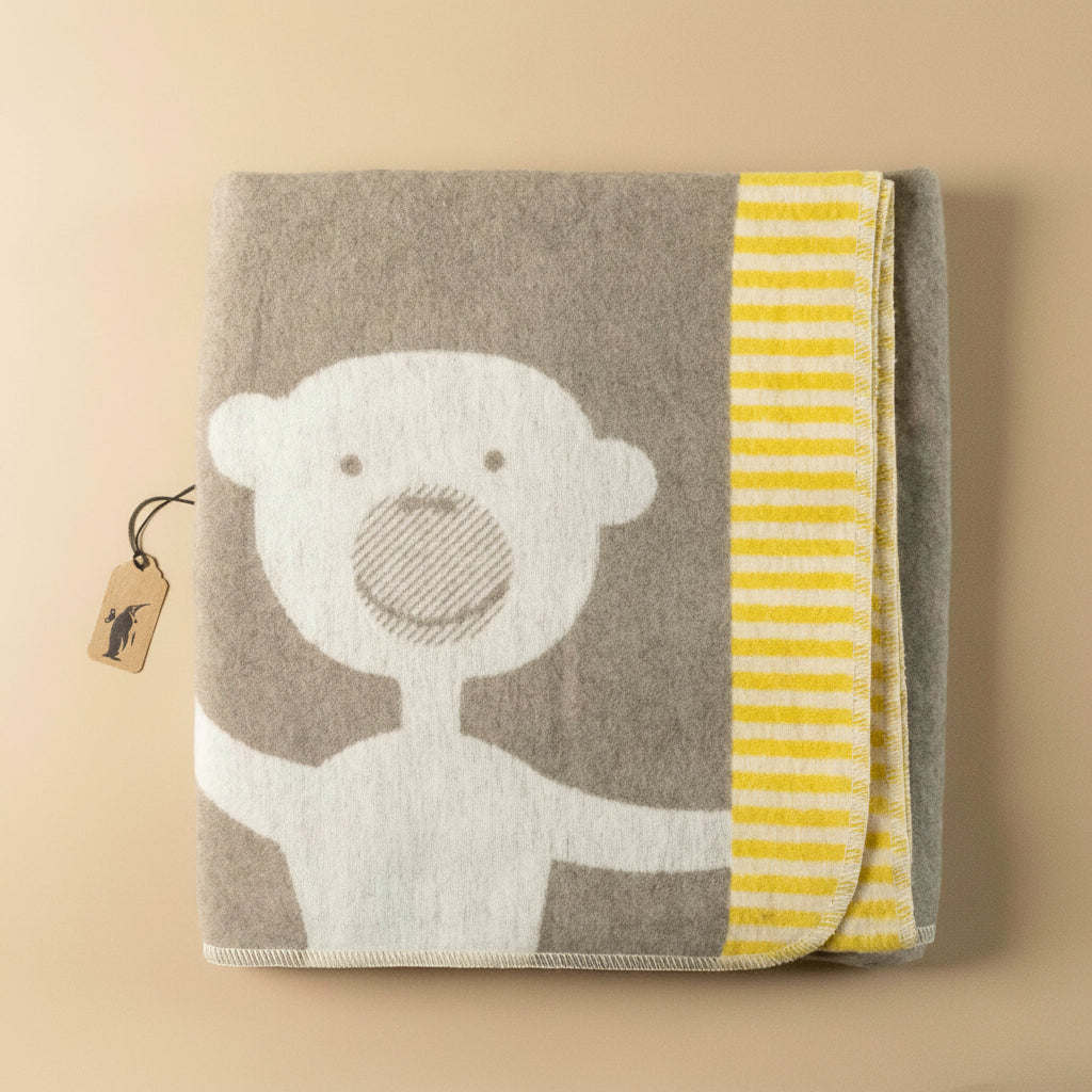 baby-blanket-bananarama-with monkey