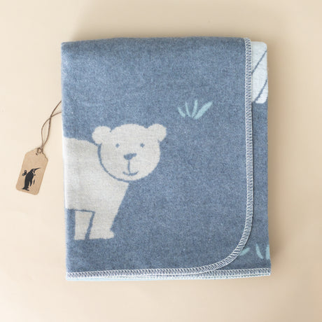 detailed-blanket-stitche-edge-finished-two-sided-pattern-bear-grey-and-cream-bear-soft-green-grass