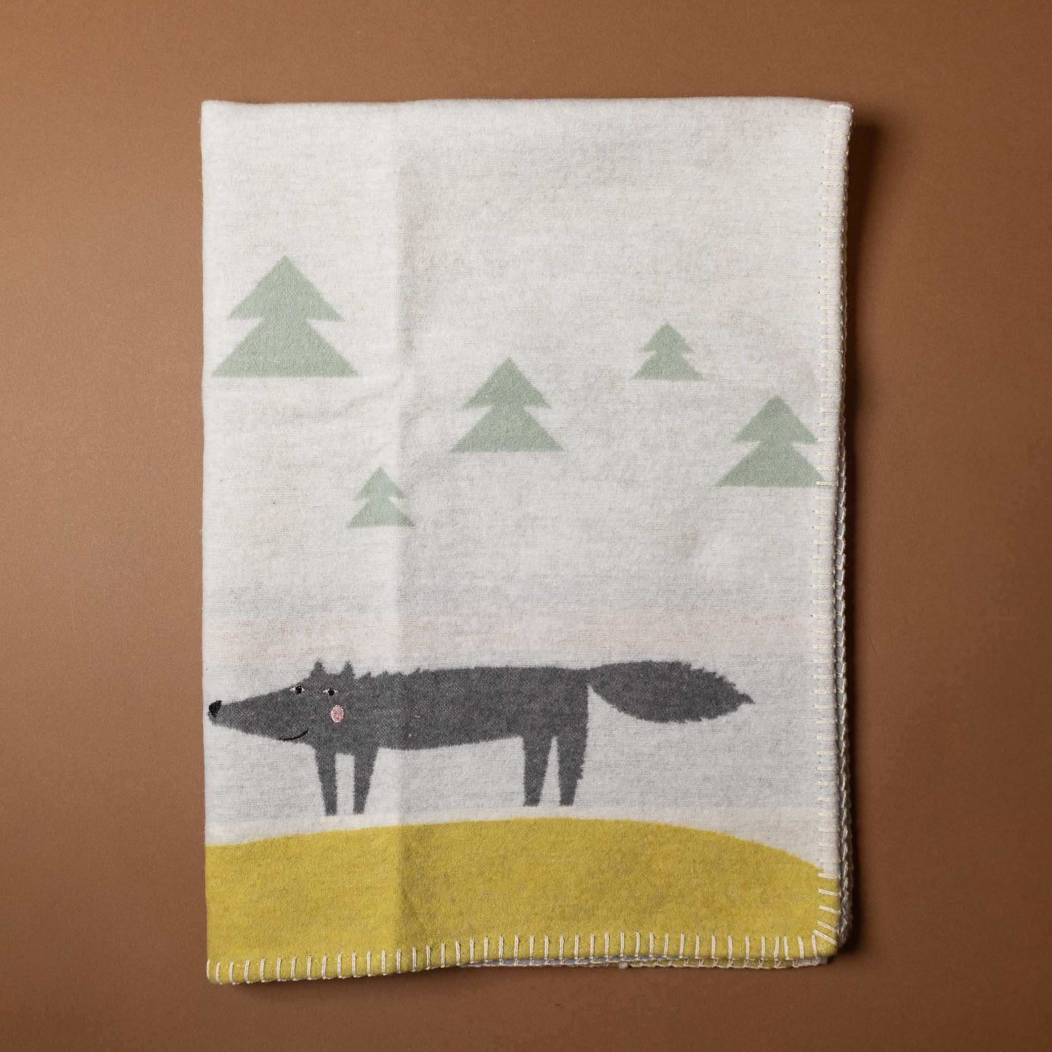 baby-blanket-mountain-wolf-folded