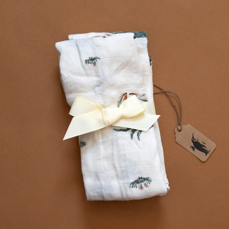 white-bamboo-burpie-set-coastal-crab-print-tie-with-a-ribbon-in-a-bow
