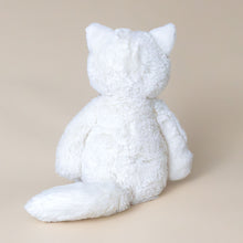 Load image into Gallery viewer, bashful-white-arctic-fox-medium-stuffed-animal-back-and-tail