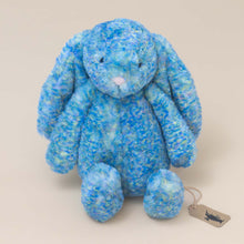 Load image into Gallery viewer, bashful-azure-bunny-medium-stuffed-animal-sitting
