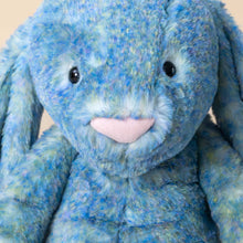 Load image into Gallery viewer, bashful-bunny-azure-huge-pink-nose-with-pink-blue-green-fur