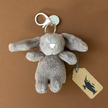 Load image into Gallery viewer, bashful-bunny-bag-charm-truffle