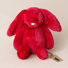 Load image into Gallery viewer, bashful-bunny-cranberry-small-stuffed-animal